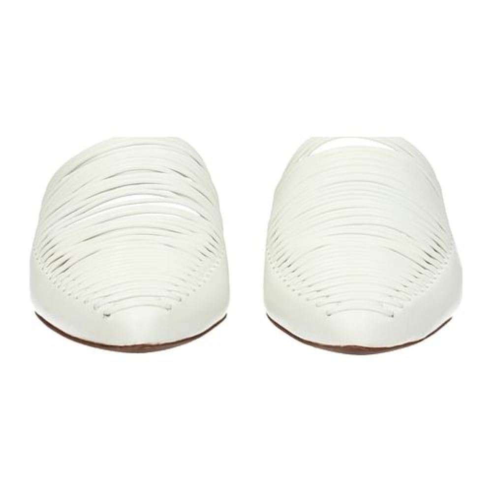 NEW Tory Burch Sienna Pointy Toe Mule in White - Picture 3 of 16